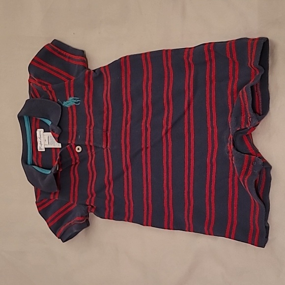 Ralph Lauren Other - Ralph Lauren Red And Blue Striped Shortall